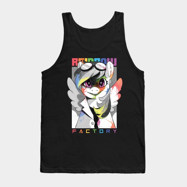 Rainbow Factory Tank Top by Agni